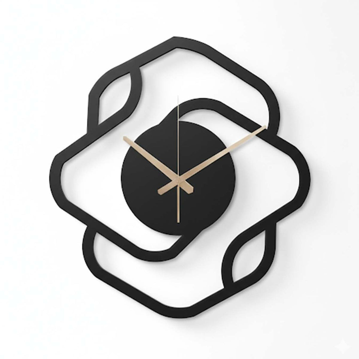 Geometric Minimalist Wall Clock