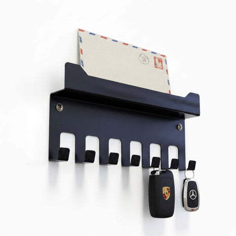 Wall-Mounted Key & Mail Organizer