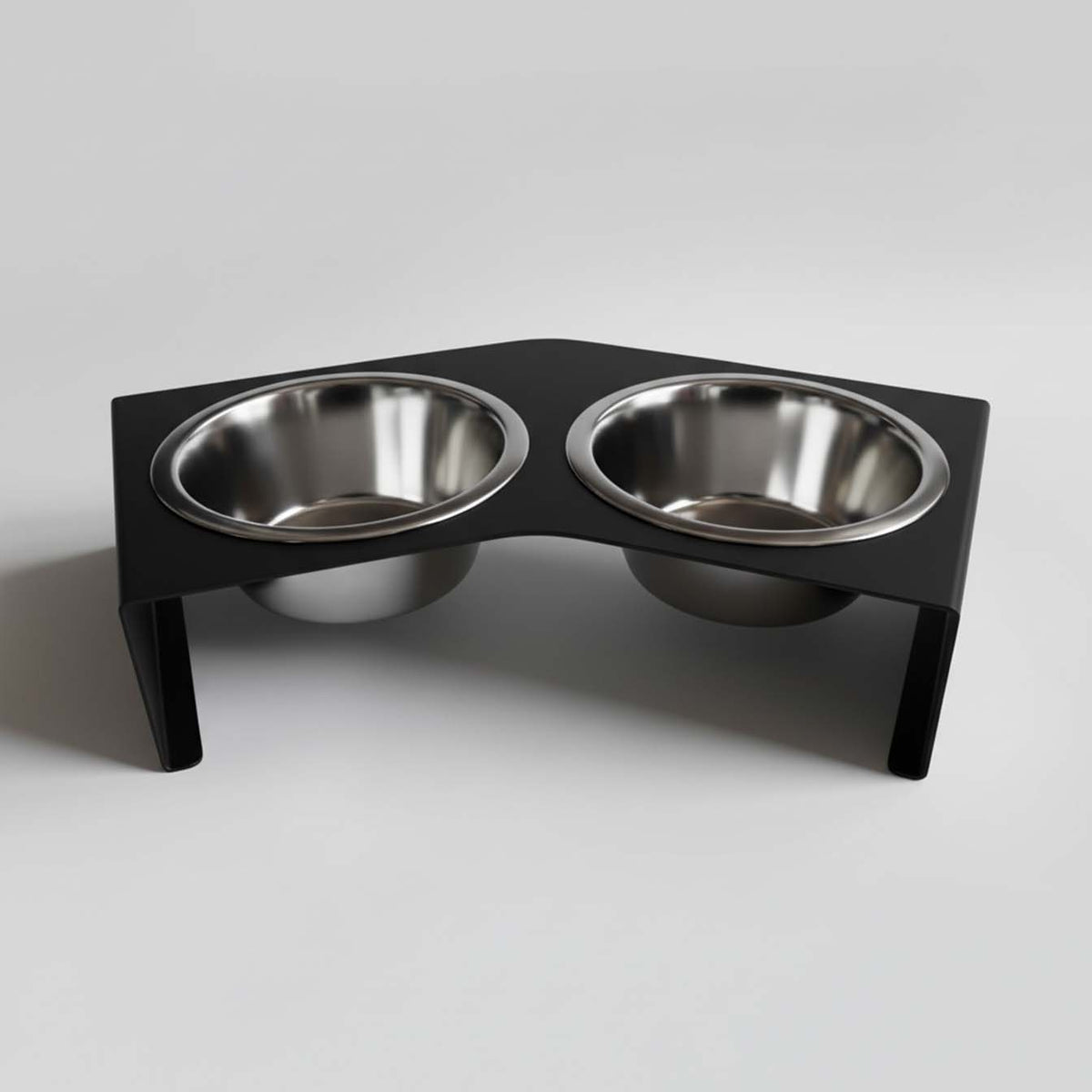 Elevated Dual Pet Feeder