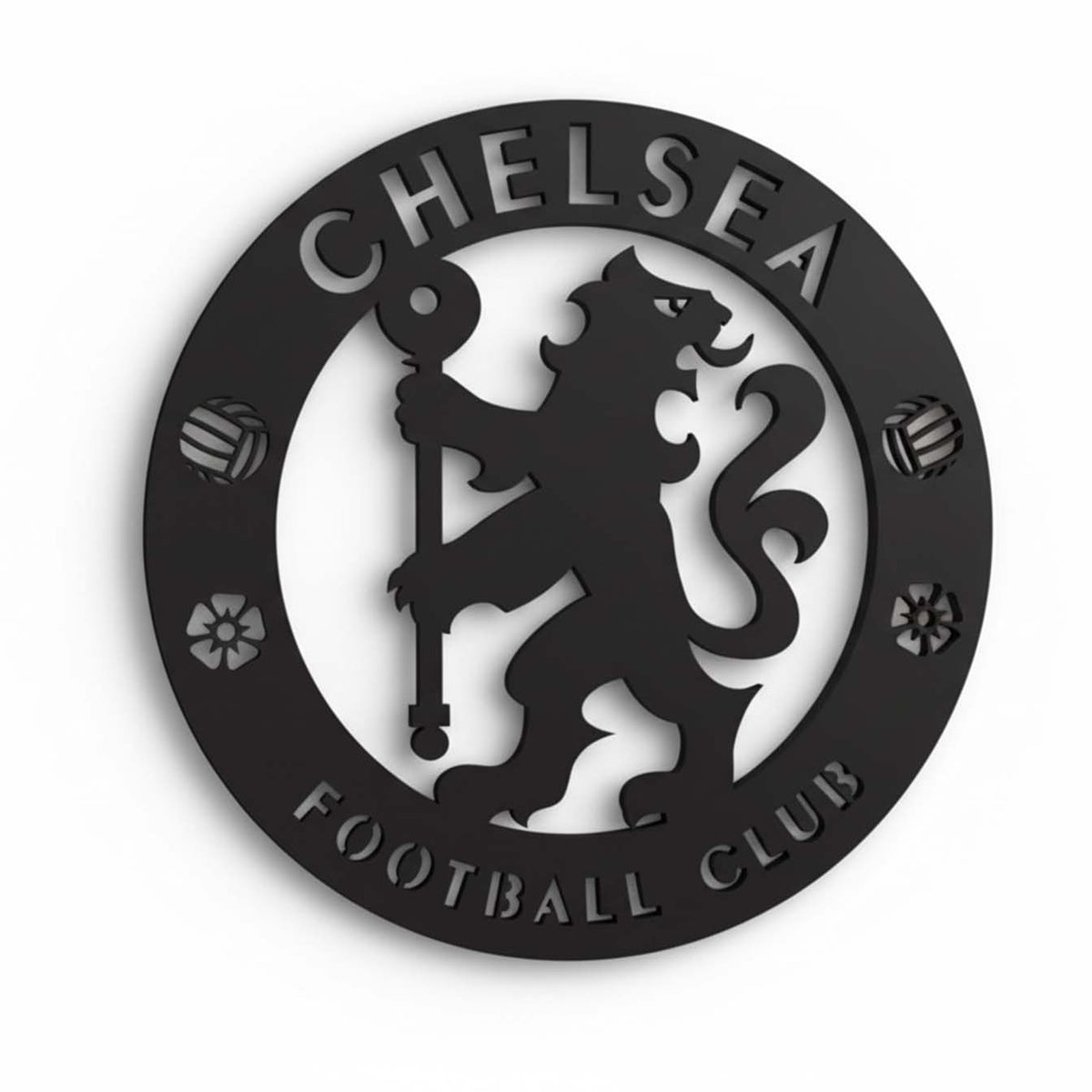 Chelsea Football Club Metal Wall Art