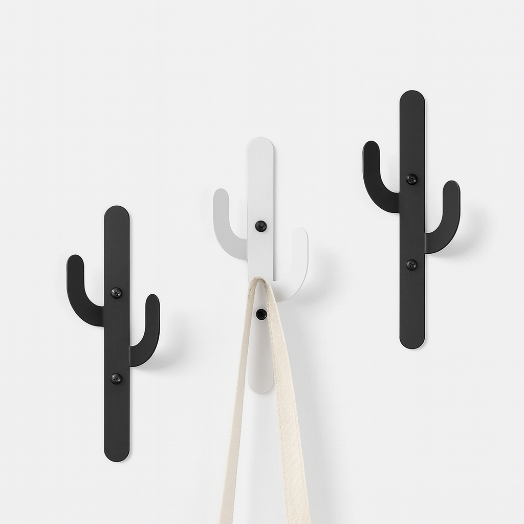 Cactus Metal Wall Hooks