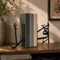 Iqra Arabic Calligraphy Metal Bookends