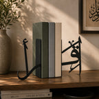 Iqra Arabic Calligraphy Metal Bookends