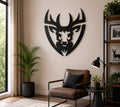 Geometric Deer Head Wall Art